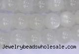 CMS1486 15.5 inches 6mm round white moonstone beads wholesale