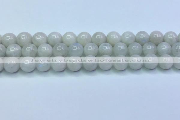 CMS1492 15.5 inches 10mm round white moonstone beads wholesale