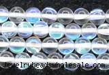 CMS1501 15.5 inches 6mm round synthetic moonstone beads wholesale