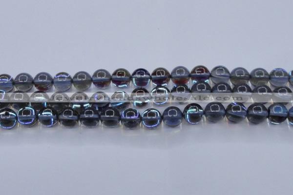 CMS1514 15.5 inches 12mm round synthetic moonstone beads wholesale