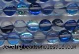 CMS1581 15.5 inches 6mm round synthetic moonstone beads wholesale