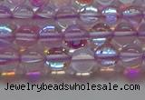 CMS1591 15.5 inches 6mm round synthetic moonstone beads wholesale