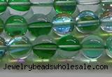 CMS1602 15.5 inches 8mm round synthetic moonstone beads wholesale