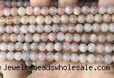 CMS1671 15.5 inches 6mm round moonstone beads wholesale