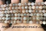 CMS1692 15.5 inches 6mm faceted round rainbow moonstone beads