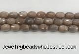 CMS1778 15.5 inches 13*18mm faceted drum AB-color moonstone beads