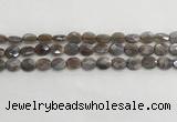 CMS1797 15.5 inches 8*10mm faceted oval AB-color moonstone beads