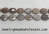 CMS1803 15.5 inches 18*25mm faceted oval AB-color moonstone beads