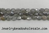 CMS1811 15.5 inches 10*12mm faceted oval AB-color moonstone beads