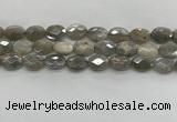 CMS1812 15.5 inches 10*14mm faceted oval AB-color moonstone beads