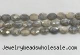 CMS1813 15.5 inches 12*16mm faceted oval AB-color moonstone beads