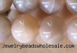 CMS1931 15.5 inches 8mm round moonstone beads wholesale