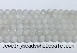 CMS2006 15.5 inches 8mm round white moonstone gemstone beads