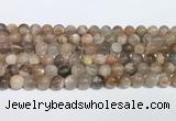 CMS2011 15.5 inches 8mm round moonstone gemstone beads