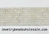 CMS2024 15.5 inches 4mm round white moonstone beads wholesale