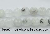 CMS203 15.5 inches 9mm round moonstone gemstone beads wholesale