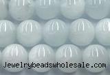 CMS2144 15 inches 6mm round blue moonstone beads