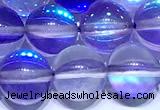 CMS2184 15 inches 6mm, 8mm, 10mm & 12mm round synthetic moonstone beads