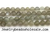 CMS2296 15 inches 10mm round grey moonstone beads wholesale