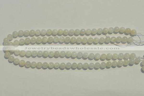 CMS251 15.5 inches 8mm round natural moonstone gemstone beads