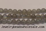 CMS301 15.5 inches 6mm round natural grey moonstone beads wholesale