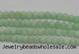 CMS401 15.5 inches 4mm round green moonstone beads wholesale