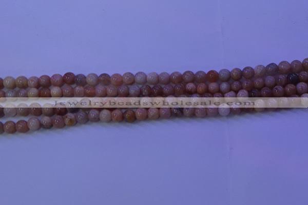 CMS502 15.5 inches 6mm round moonstone beads wholesale