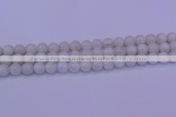 CMS643 15.5 inches 10mm round white moonstone beads wholesale