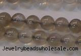 CMS851 15.5 inches 6mm round natural black moonstone beads