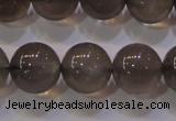 CMS860 15.5 inches 10mm round A grade natural black moonstone beads