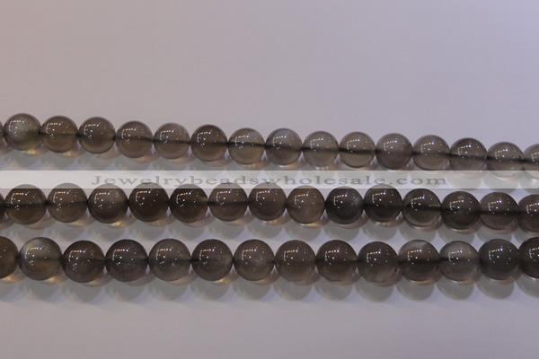 CMS860 15.5 inches 10mm round A grade natural black moonstone beads