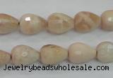 CMS89 15.5 inches 10*14mm faceted teardrop moonstone gemstone beads