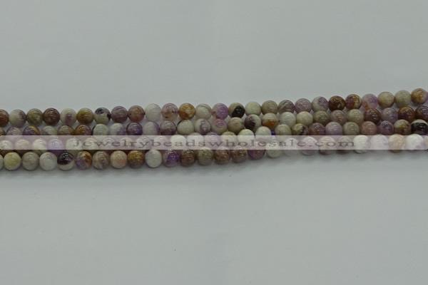 CNA1001 15.5 inches 6mm round dogtooth amethyst beads wholesale