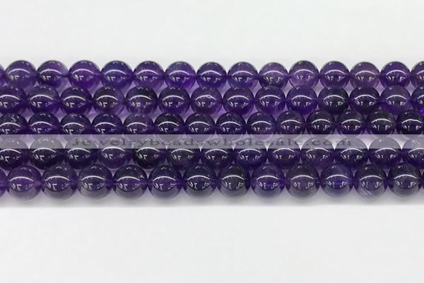 CNA1152 15.5 inches 8mm round natural amethyst gemstone beads