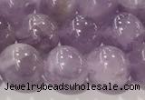 CNA1232 15.5 inches 10mm round lavender amethyst gemstone beads