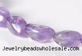 CNA18 16 inch freeform A- grade natural amethyst beads Wholesale