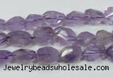 CNA200 15.5 inches 8*14mm faceted nugget natural amethyst beads