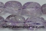 CNA204 15.5 inches 18*25mm nugget natural amethyst beads