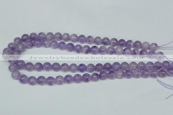 CNA400 15.5 inches 4mm round natural lavender amethyst beads