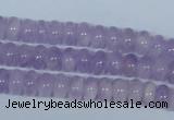 CNA407 15.5 inches 3*6mm rondelle natural lavender amethyst beads