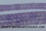 CNA408 15.5 inches 5*8mm rondelle natural lavender amethyst beads