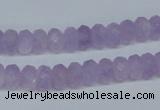 CNA427 4*8mm faceted rondelle natural lavender amethyst beads