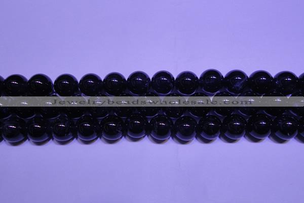 CNA552 15.5 inches 8mm round A grade natural dark amethyst beads