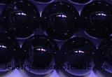 CNA554 15.5 inches 12mm round A grade natural dark amethyst beads