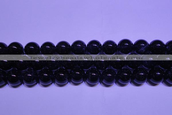 CNA554 15.5 inches 12mm round A grade natural dark amethyst beads