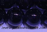 CNA556 15.5 inches 16mm round A grade natural dark amethyst beads