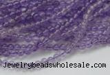 CNA65 15.5 inches 6mm round grade A natural amethyst beads