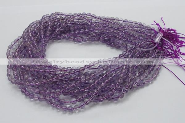 CNA66 15.5 inches 8mm round grade A natural amethyst beads