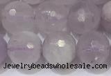 CNA791 15.5 inches 10mmm faceted round lavender amethyst beads