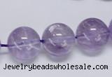 CNA807 15.5 inches 18mm round natural light amethyst beads